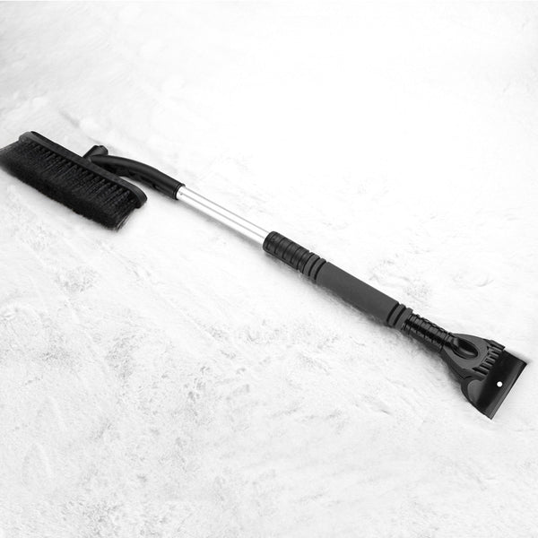 3-in-1 Car Snow Brush & Ice Scraper Kit – Extendable Brush, Scraper Mitt & Defog Wand