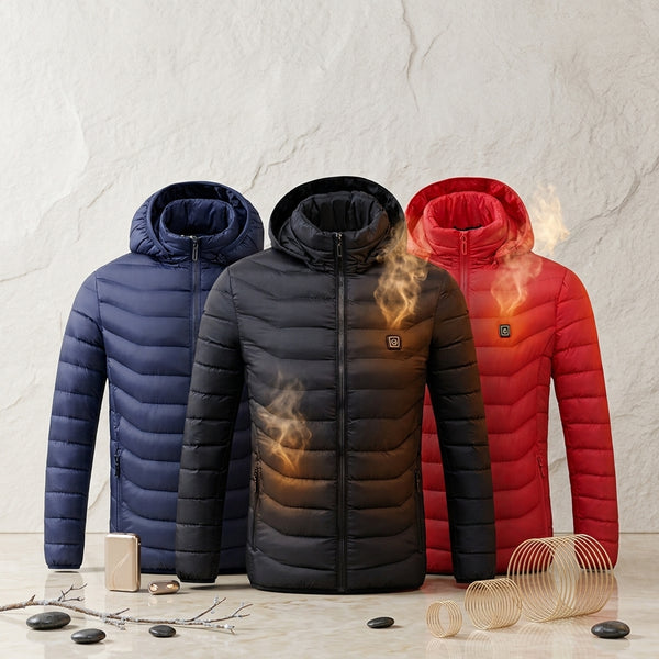 Men’s 9-Zone Heated Puffer Jacket