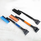Snow brush rotating head