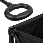 Folding Utility Wagon – 180 lb Heavy Duty Collapsible Cart