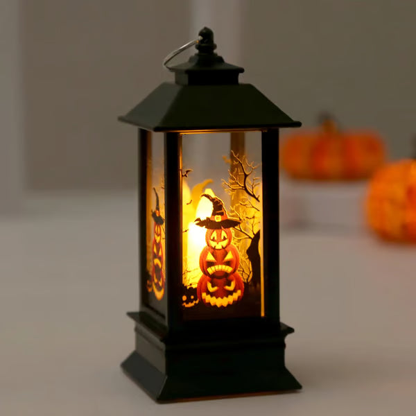 Portable Halloween Lantern – Pumpkin, Ghost, Witch & Owl