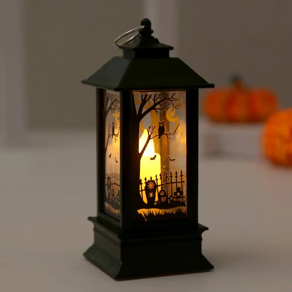 Portable Halloween Lantern – Pumpkin, Ghost, Witch & Owl