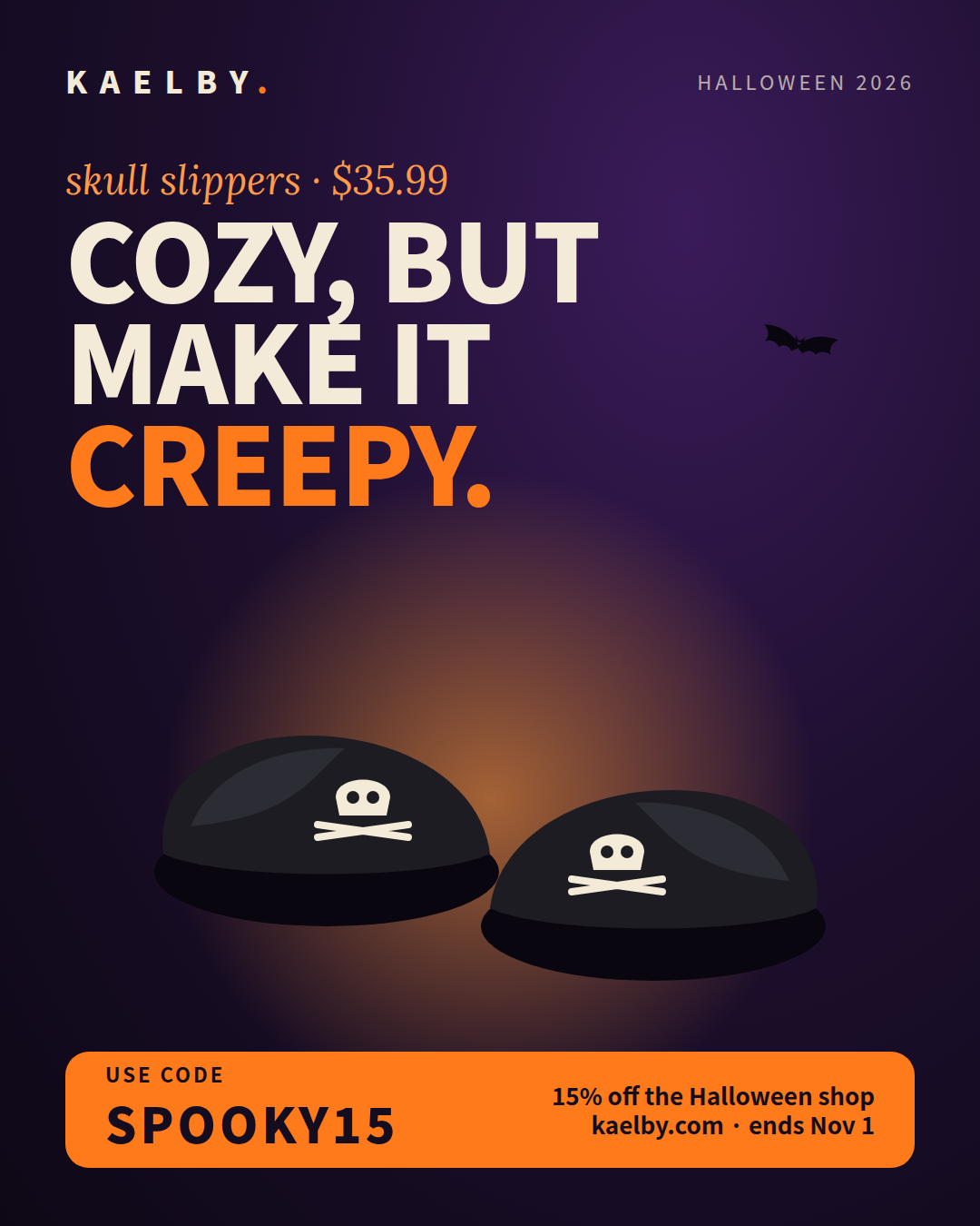 KAELBY Halloween post
