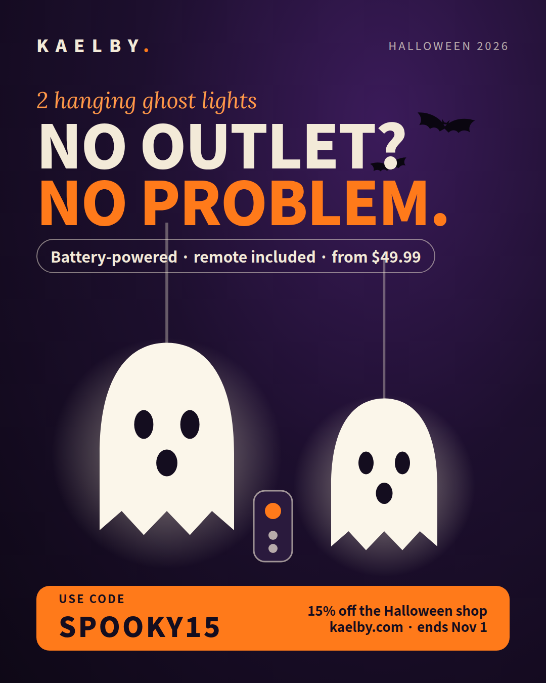KAELBY Halloween post